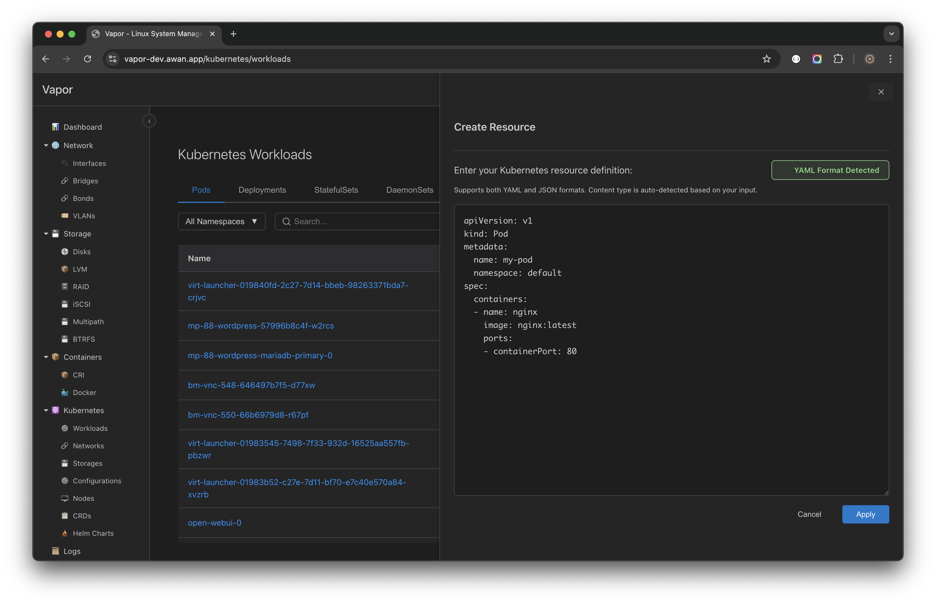 Create Resource